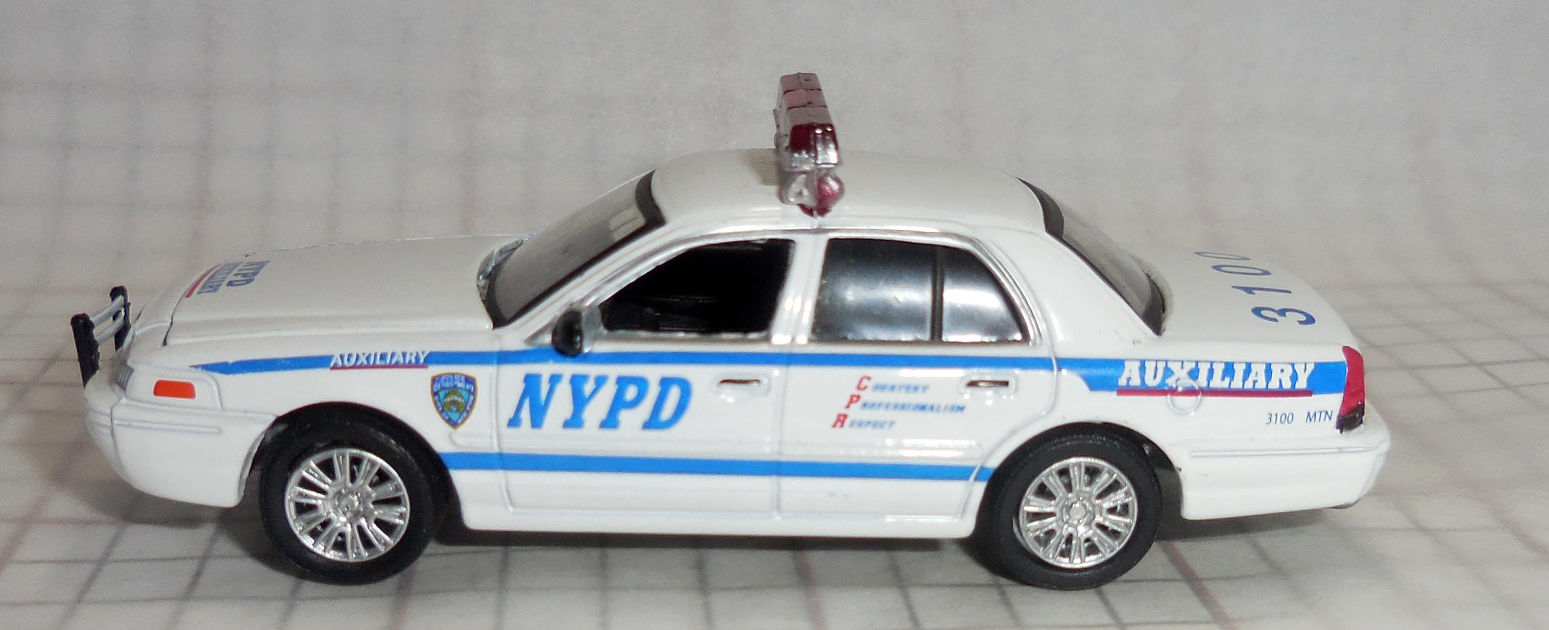 DIECAST POLICE CARS COLLECTION